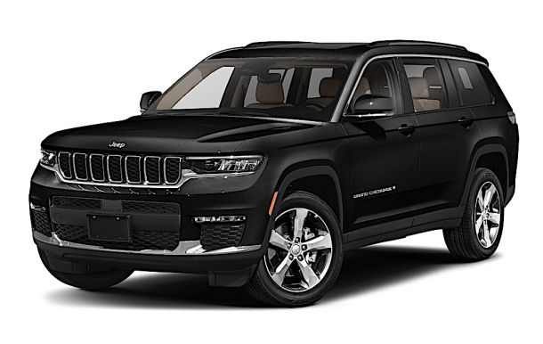 Jeep Grand Cherokee L zwart 7 seater