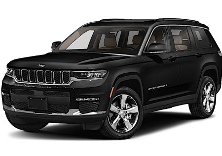 Jeep Grand Cherokee L zwart 7 seater